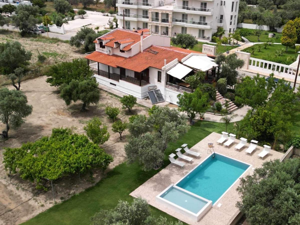 Sunny Countryside Villa - With Private Pool Faliraki Esterno foto