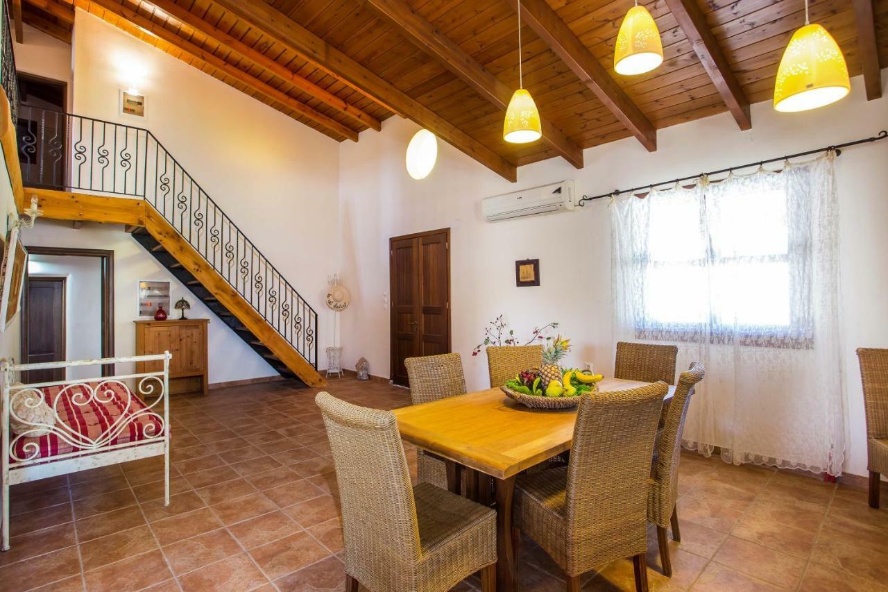 Sunny Countryside Villa - With Private Pool Faliraki Esterno foto