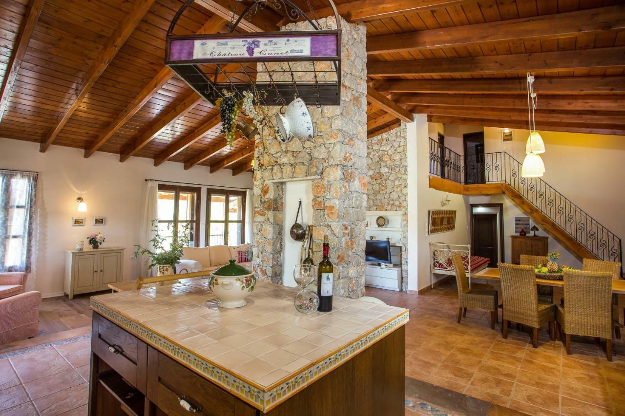 Sunny Countryside Villa - With Private Pool Faliraki Esterno foto