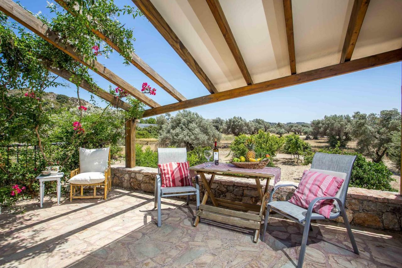 Sunny Countryside Villa - With Private Pool Faliraki Esterno foto